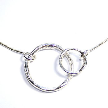 Cast Willow Circles Pendant, 2 of 6