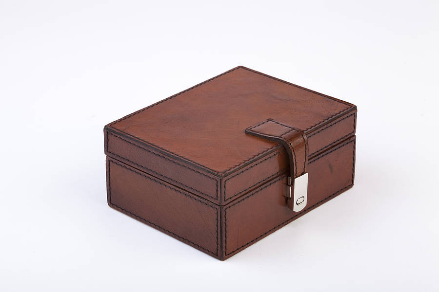 Men's Cufflink And Watch Box By Life of Riley | notonthehighstreet.com