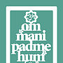 Buddhist Yoga Prayer 'Om Mani Padme Hum' Print, thumbnail 3 of 6