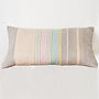 Mistley Stripe Woven Cushion Cover, thumbnail 2 of 5
