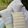 Mistley Stripe Woven Cushion Cover, thumbnail 3 of 5