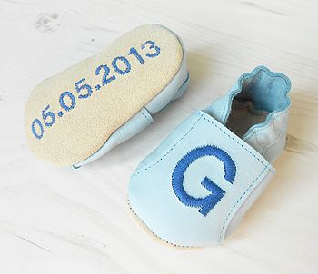 Personalised Baby Shoe With Birth Details, 4 of 12