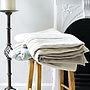 Chalkney Woven Throw Ecru, thumbnail 2 of 5