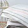 Chalkney Woven Throw Ecru, thumbnail 3 of 5