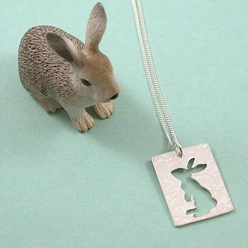 Sterling Silver Pet Silhouette Pendant, 5 of 9