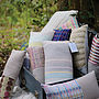 Mistley Stripe Woven Cushion Cover, thumbnail 5 of 5