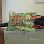 African Fell Fabric Sack Size Shopper Bag, thumbnail 6 of 7
