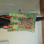 African Fell Fabric Sack Size Shopper Bag, thumbnail 7 of 7