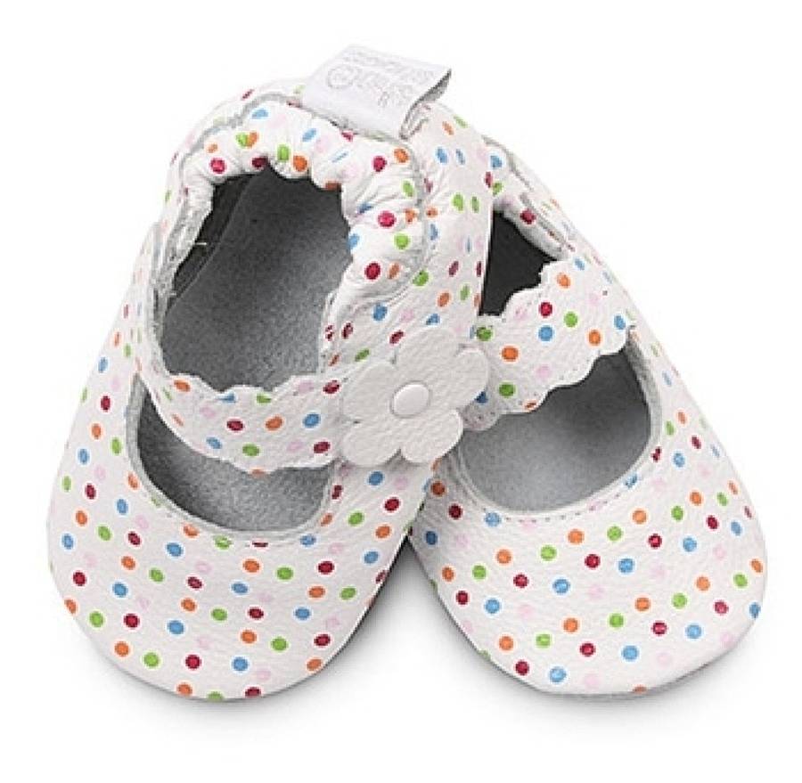 dotty soft baby shoes by mon petit shoe | notonthehighstreet.com