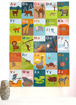 Animal Alphabet Print, 2 of 3