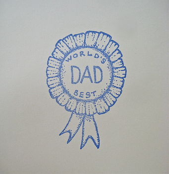 'World's Best Dad' Handmade Card, 4 of 4