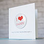 Personalised Father's Day Card With Badge, thumbnail 2 of 6
