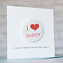 Personalised Father's Day Card With Badge, thumbnail 3 of 6