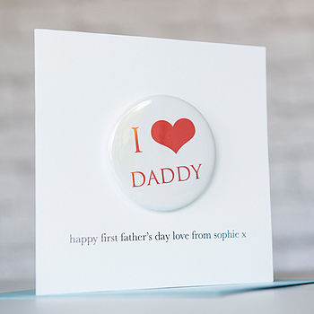 Personalised Father's Day Card With Badge, 3 of 6