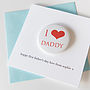 Personalised Father's Day Card With Badge, thumbnail 4 of 6
