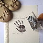 Baby Or Child Life Size Handprint Stamp, thumbnail 3 of 4