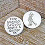 Personalised Silver Golf Marker, thumbnail 1 of 7