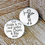 Personalised Silver Golf Ball Marker, thumbnail 1 of 6