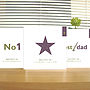 Personalised Father's Day 'No One, 'Star', 'Best' Cards, thumbnail 1 of 5