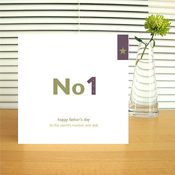 Personalised Father's Day 'No One, 'Star', 'Best' Cards, 2 of 5