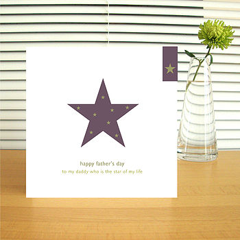 Personalised Father's Day 'No One, 'Star', 'Best' Cards, 3 of 5