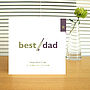 Personalised Father's Day 'No One, 'Star', 'Best' Cards, thumbnail 4 of 5
