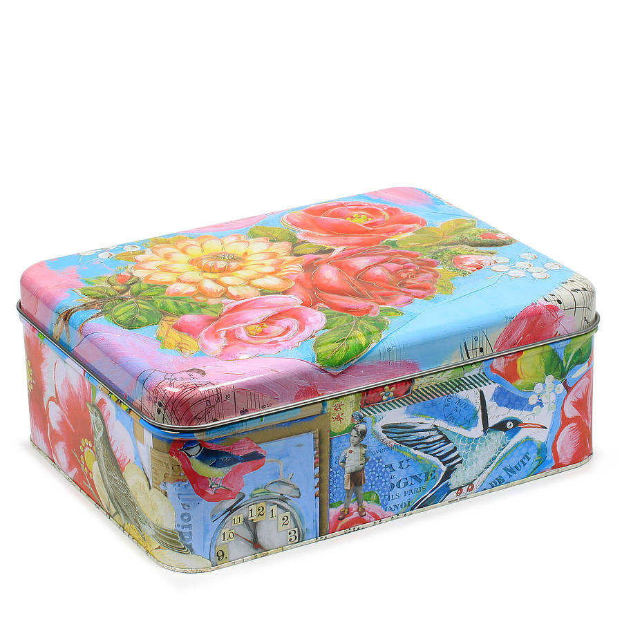 Rectangular Tin Storage Boxes By Fifty one percent