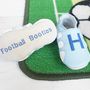 Baby's Initial First Football Booties, thumbnail 2 of 10