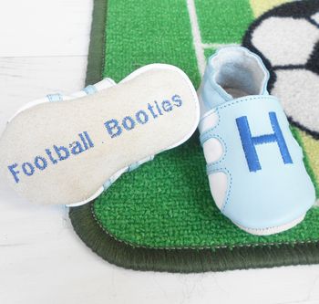 Baby's Initial First Football Booties, 2 of 10