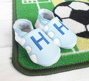 Baby's Initial First Football Booties, 3 of 10