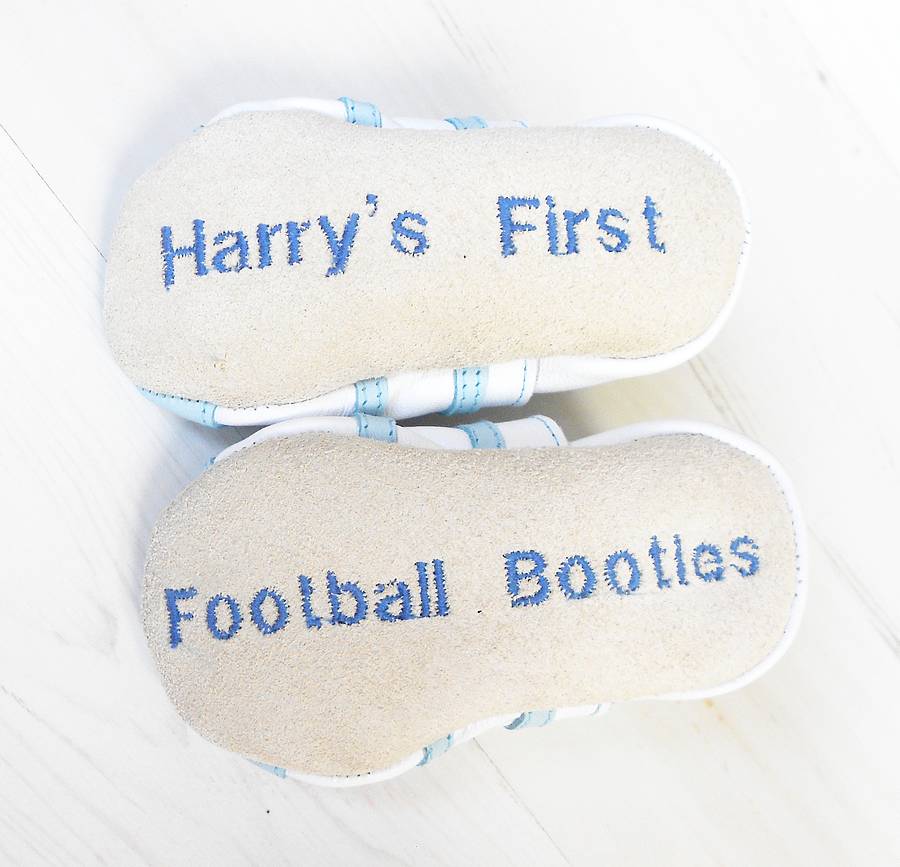 Baby's Initial First Football Booties 