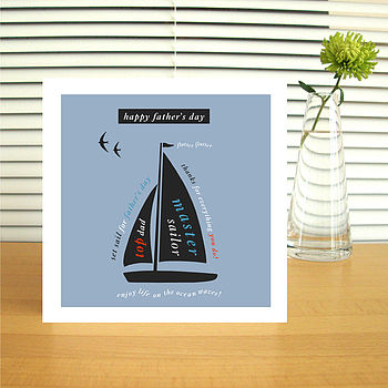 Personalised Father's Day Boat, Car And Wine Cards, 2 of 5