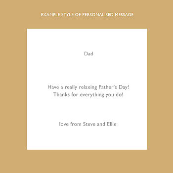 Personalised Father's Day 'No One, 'Star', 'Best' Cards, 5 of 5