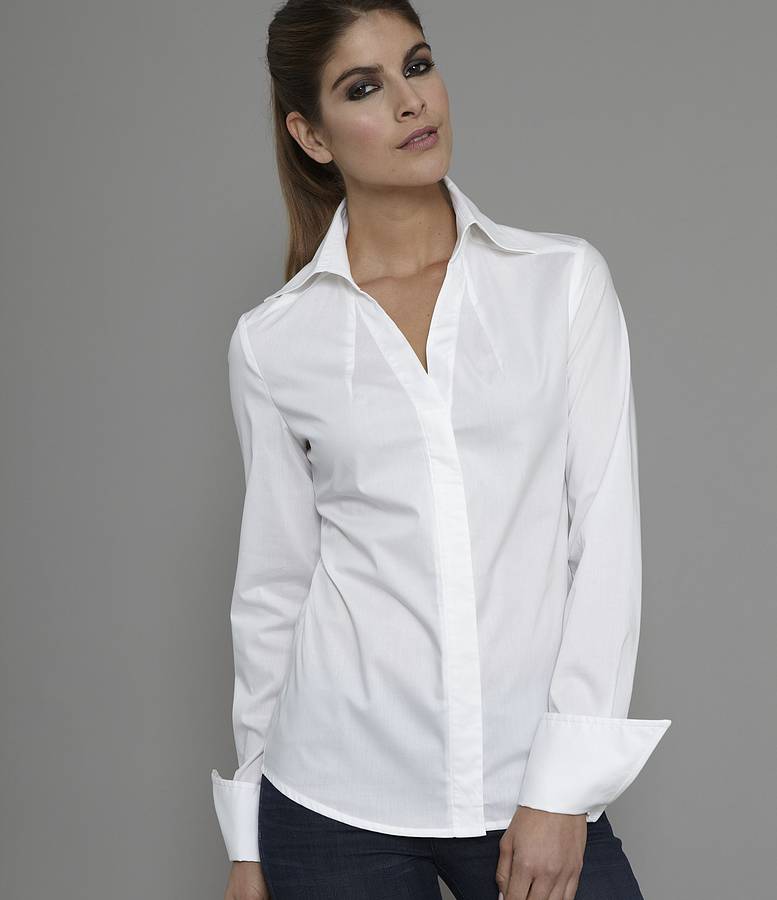 madelena white shirt by the shirt company | notonthehighstreet.com