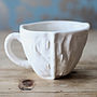 Porcelain Cup With Button Design, thumbnail 4 of 6