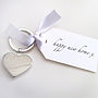 Personalised New Home Heart Keyring, thumbnail 4 of 4