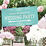 Personalised Enamel Party Sign, thumbnail 2 of 6