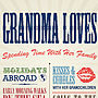 Personalised 'Grandma Loves' Circus Print, thumbnail 6 of 6