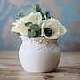 Porcelain Posy Vase With Lace Design, thumbnail 1 of 4
