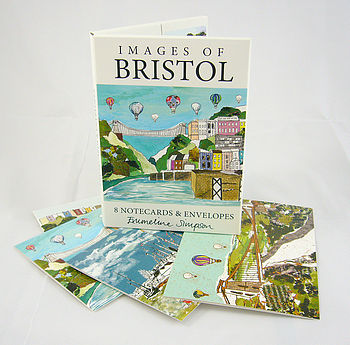 Set Of Eight Bristol Notecards, 2 of 3