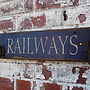 Vintage Railway Coat Rack, thumbnail 3 of 4