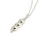 Sterling Silver Peapod Necklace, thumbnail 3 of 4