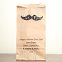 Best Dad Moustache Gift Bag, Fathers Day, thumbnail 1 of 2