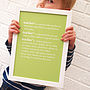 Personalised Teacher Dictionary Print, thumbnail 2 of 6