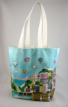 Bristol 'Clifton Balloons' Tote Bag, 3 of 3