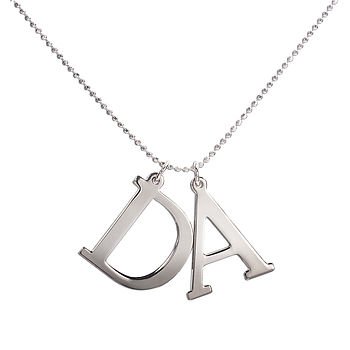 Personalised Capital Letter Necklace, 6 of 12