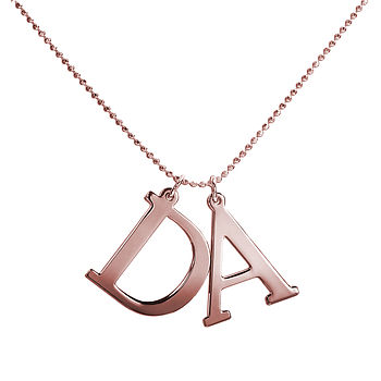 Personalised Capital Letter Necklace, 7 of 12