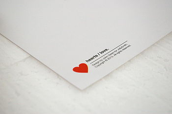 Hidden Word 'Love' Greetings Card, 3 of 3