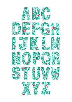 Animal Alphabet Set Of Three Letters By Lucy Loves This