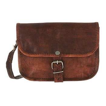 Leather Shoulder Bag, 5 of 11